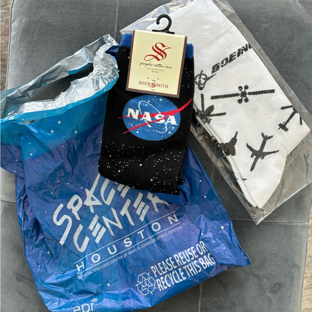NASA & BOEING socks - women’s/unisex
